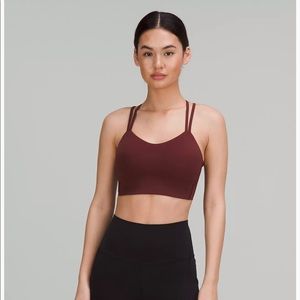 NWOT Lululemon Like a Cloud Longline Bra 
Light Support, B/C Cup size 8